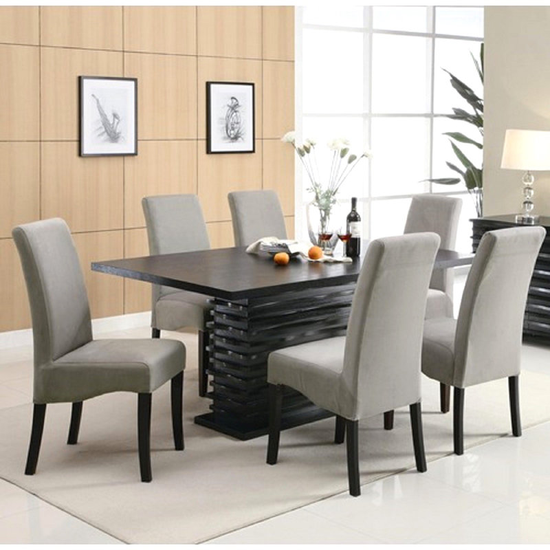 Infini Furnishings Jordan 7 Piece Dining Set & Reviews | Wayfair Infini Furnishings Jordan 7 Piece Dining Set & Reviews | Wayfair