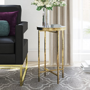 Small Round Metal Accent Table Wayfair Quickview