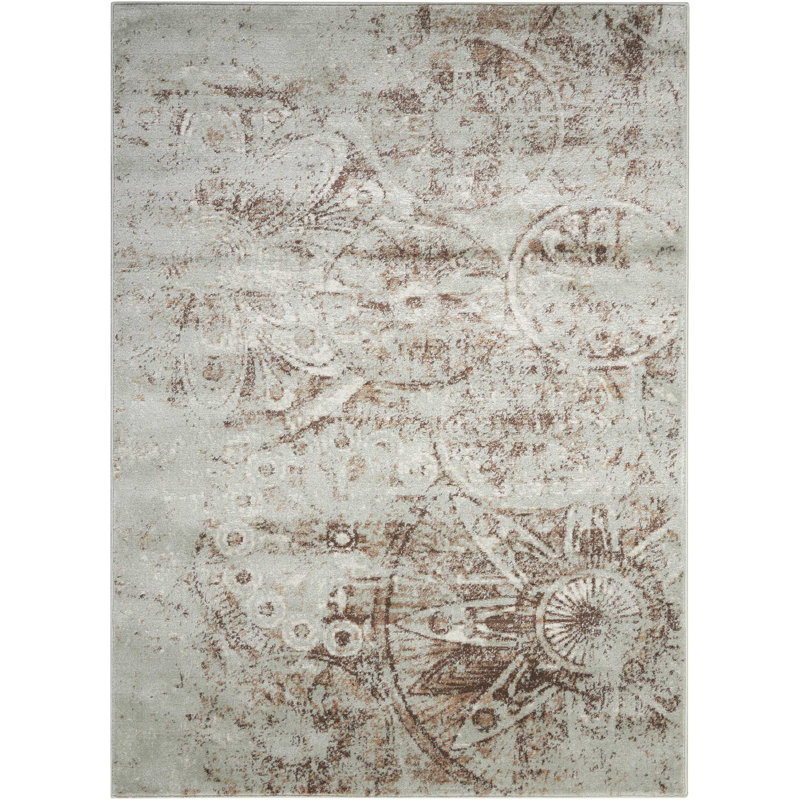 Andover Mills Armand Gray Light Brown Area Rug Reviews Wayfair Armand Gray Light Brown Area Rug