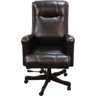 Desk Chairs Birch Lane Leather Executive Chair