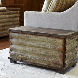 Coffee Table Trunk Style Wayfair Carbondale Corrugated Coffee Table Trunk