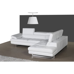 Summers Leather Reclining Sectional by..