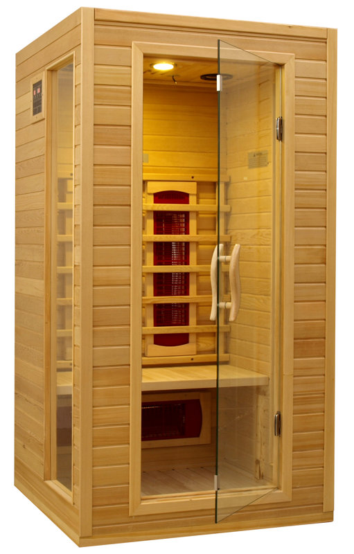 Single person infrared vitality sauna