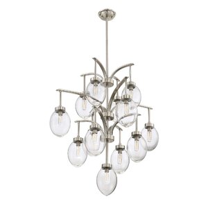 Gustavo 13-Light Candle-Style Chandelier