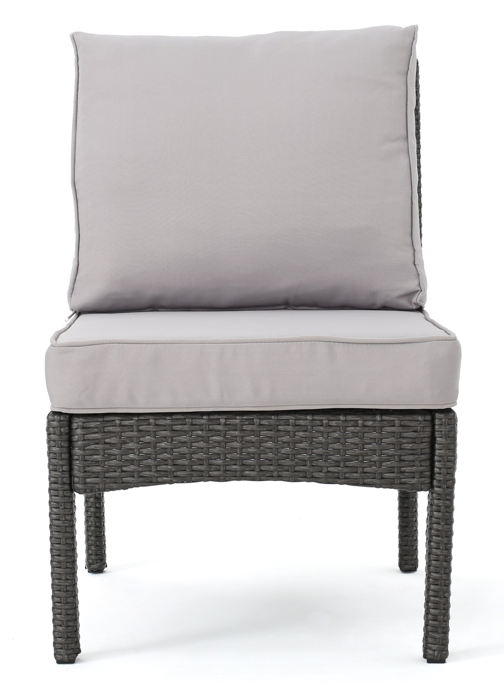 Darby Home Co Dia Outdoor Wicker Armless Sectional Sofa Seat With Darby Home Co Dia Outdoor Wicker Armless Sectional Sofa Seat With Cushions Wayfair