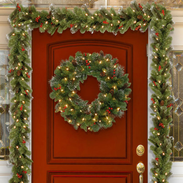 Christmas Wreaths and Christmas Garlands You'll Love Wayfair