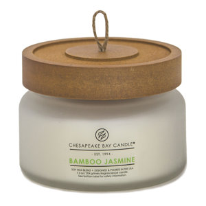 Heritage Bamboo Jasmine Scented Jar Candle