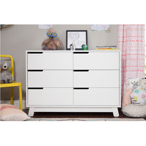 Hudson 6 Drawer Double Dresser by baby..
