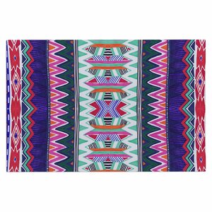 'Folk Tribal' Ethnic Tribal Decorative Doormat