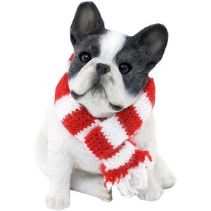 Brindle French Bulldog Christmas Ornament