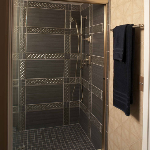 Daltile Fabrique 12 X 24 Porcelain Field Tile In Noir Linen Fabrique 12 X 24 Porcelain Field Tile
