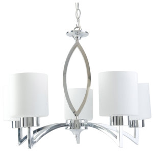 Markam 5-Light Shaded Chandelier