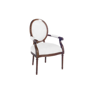 Farmhouse Fabric Side Chair by Paula D..