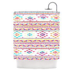 Aylen by Nika Martinez Tribal Shower Curtain
