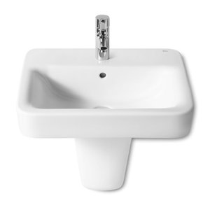 Roca 55 cm Wandbefestigtes Waschbecken Senso
