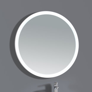 Bathroom Vanity Round Mirrors You Ll Love Wayfair Aries Led Bathroom Vanity Mirror
