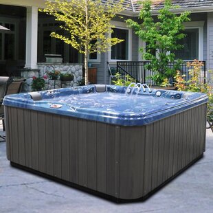 7 Person 56 Jet Hot Tub with Bluetooth Stereo review