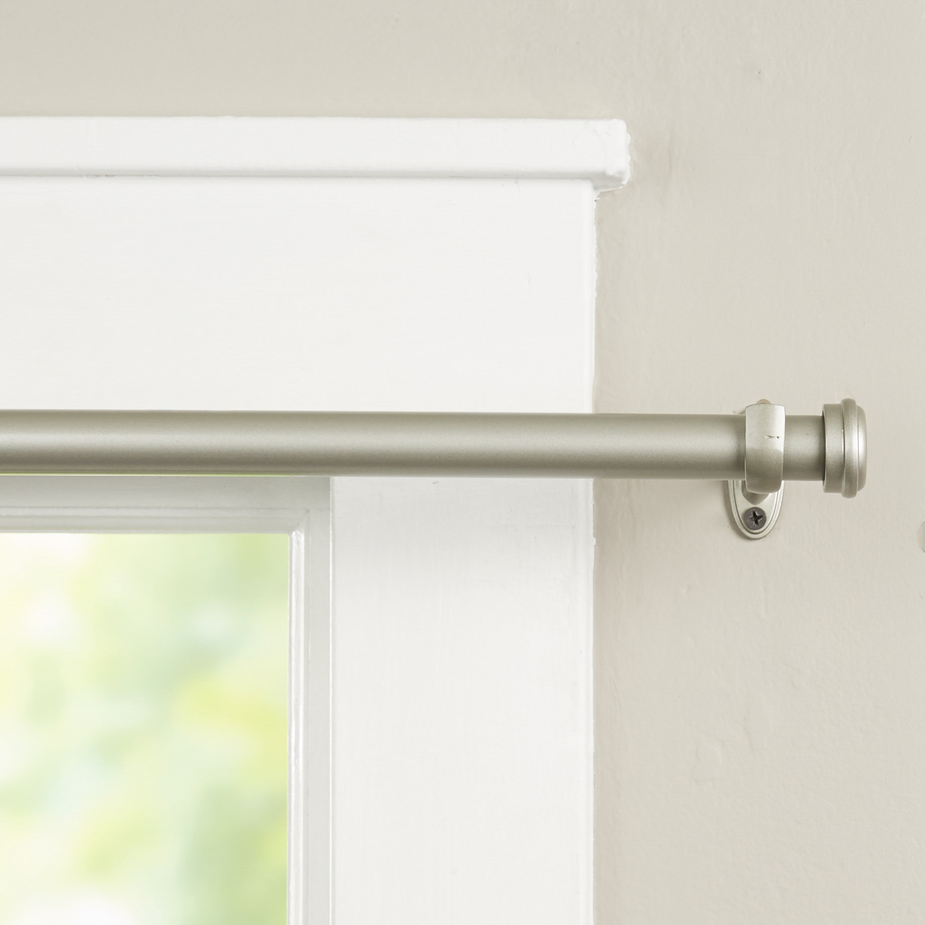 Wayfair Basics End Cap Single Curtain Rod Hardware Wayfair Basics End Cap Single Curtain Rod Hardware Set Reviews