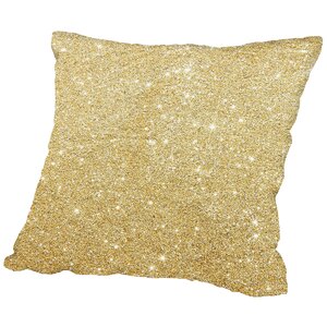 Shiny Sparkley Polyester Throw Pillow