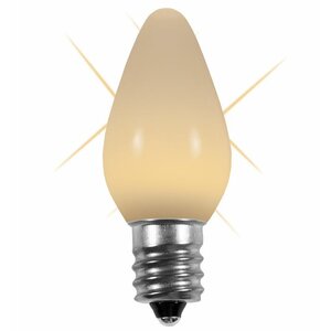 Twinkle Smooth LED Christmas Light Bulb (Set of 25)