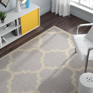 Safavieh California Rug Wayfair Charlenne Hand Tufted Wool Silver Ivory Area Rug