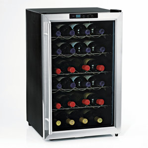 28 Bottle Silent Series Freestanding Wine Cooler by Wine Enthusiast