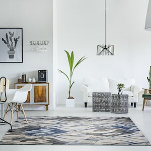 Upper Vobster Gray/Navy Area Rug