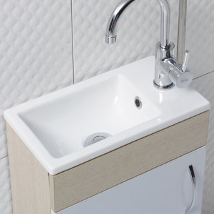 Mini Bathroom Sink Wayfair Mini Ceramic Rectangular Drop In Bathroom Sink With Overflow