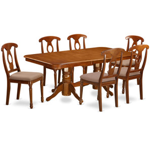 Napoleon 7 Piece Dining Set by East West Furniture