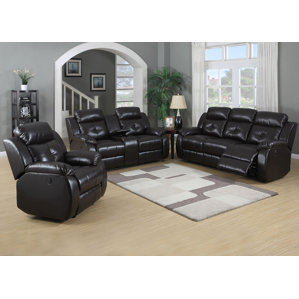 Hampton 3 Piece Living Room Set by Living In Style