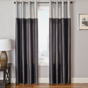 Remi Grommet Single Curtain Panel