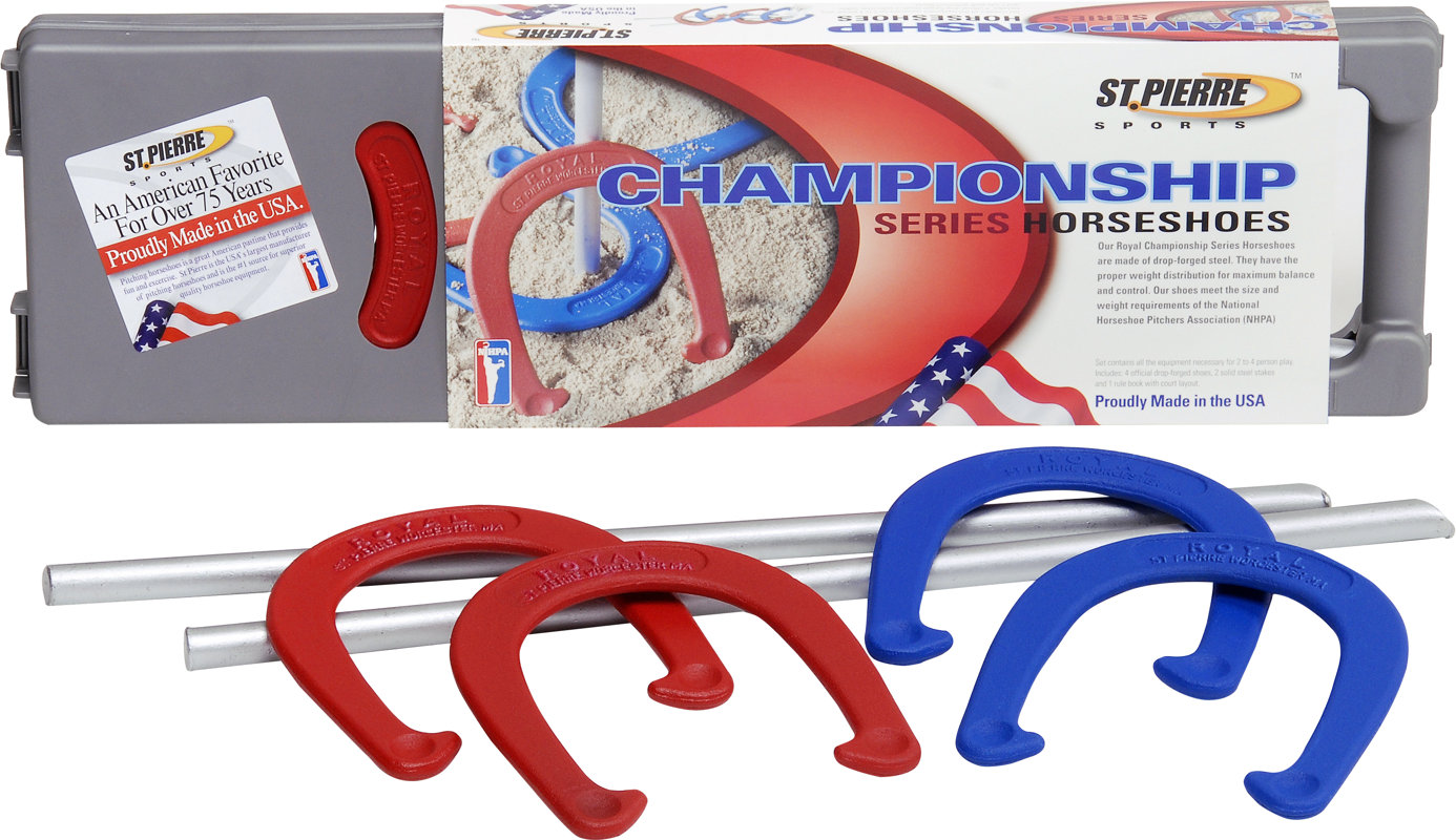 StPierreSports Royal Classic Horseshoe Game Set & Reviews Wayfair