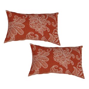 Kenwood Damask Lumbar Pillow (Set of 2)