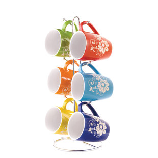 Mug Set With Stand | Wayfair Mug Set With Stand | Wayfair