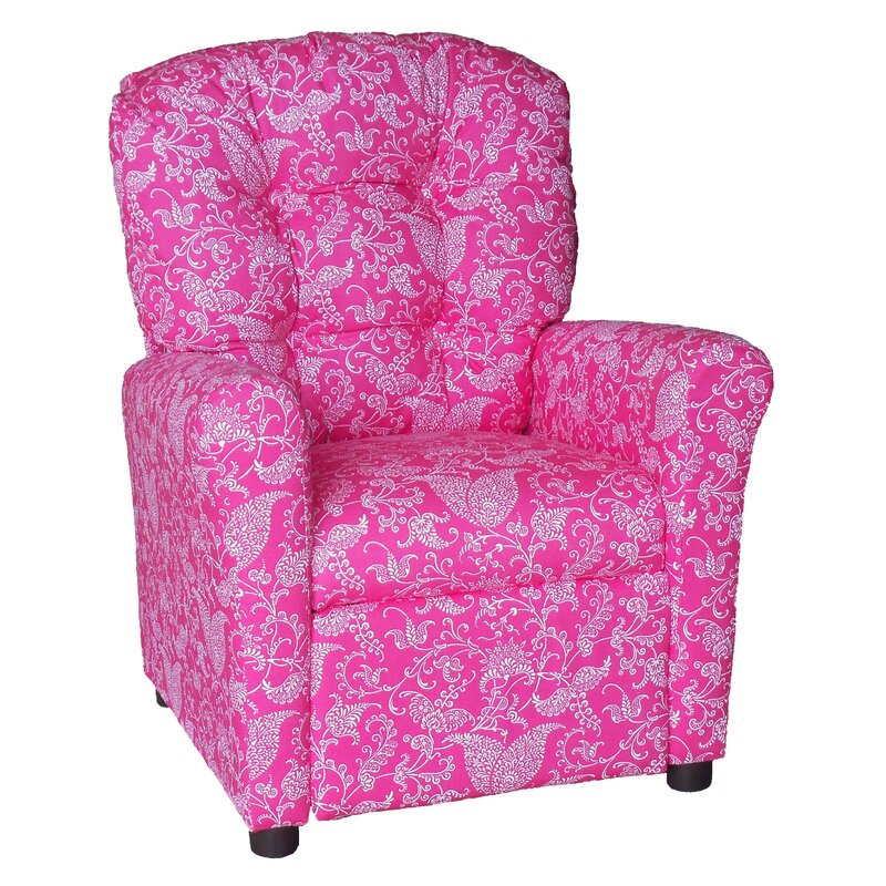 Brazil Furniture Small Paisley Kids Recliner | Wayfair