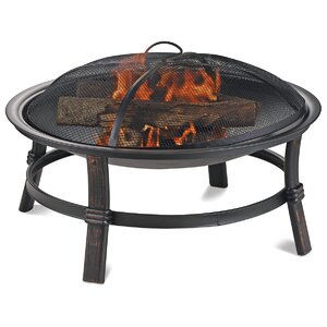 Steel Wood Burning Fire Pit