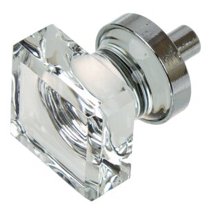 Platinum Square Knob (Set of 10)