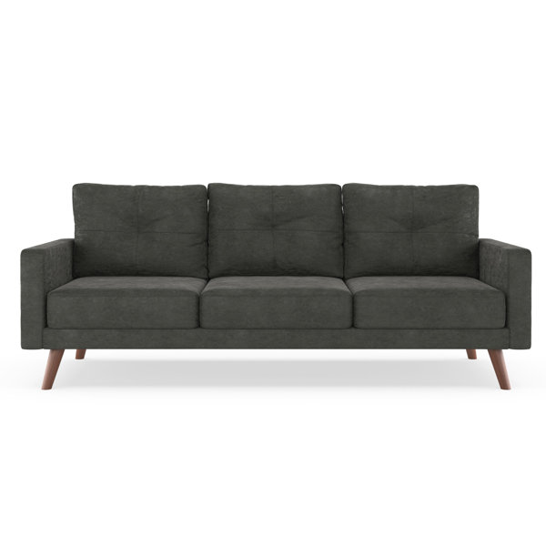 Foundry Select Courtney Microsuede Sofa Wayfair