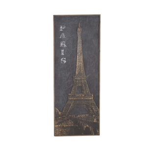 Metal Eiffel Tower Wall Decor Wayfair Rustic Paris Eiffel Tower Rectangular Wall Decor