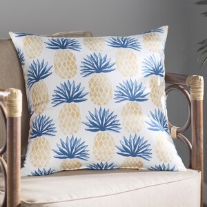 Costigan Pineapple Stripes Throw Pillow
