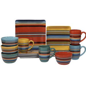 Baum 16 Piece Dinnerware Set, Service for 4