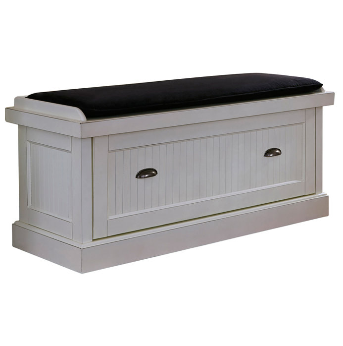 Beachcrest Home Rabin Wood Storage Bench Reviews Wayfair Rabin Wood Storage Bench