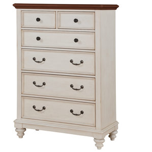 Stroupe 6 Drawer Lingerie Chest by Dar..
