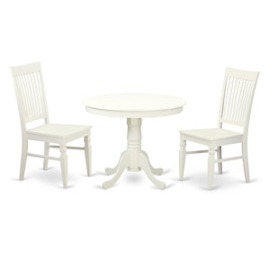 3 Piece Dining Set by East West Furniture