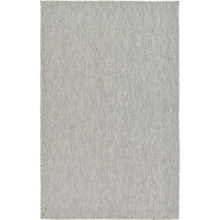 Modern Outdoor Rugs Allmodern Jacklyn Light Gray Indoor Outdoor Area Rug