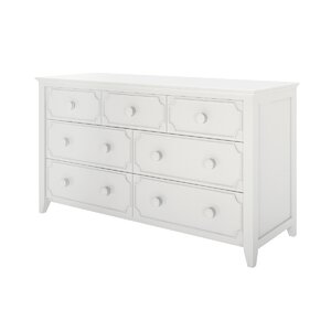 7 Drawer Double Dresser