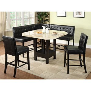 Kitchen Island With Booth Seating kitchen corner booth seating | wayfair Kitchen Island With Booth Seating kitchen corner booth seating | wayfair