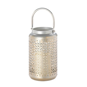 Filigree LED Iron Lantern