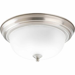 Rexroad 2-Light Glass Shade Flush Mount