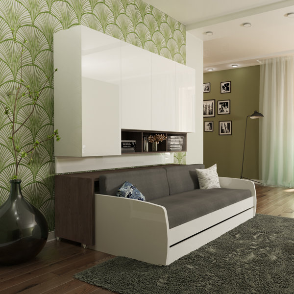 Twin Murphy Bed Desk Wayfair